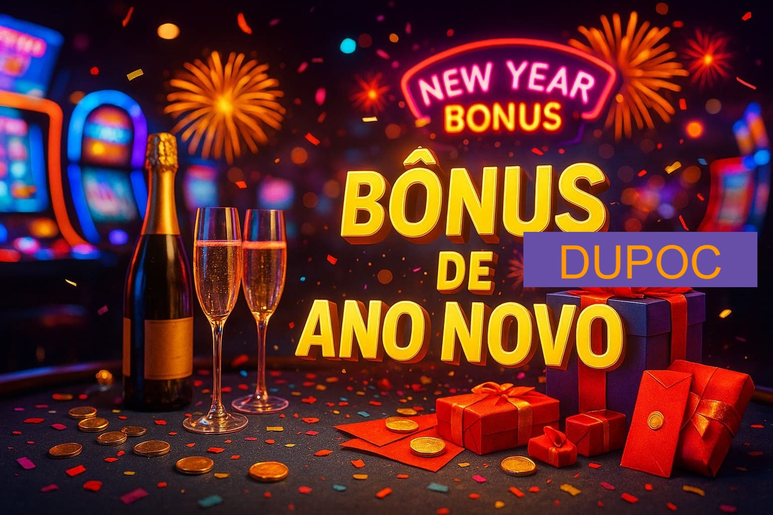 Promoções de Ano Novo no DUPOC